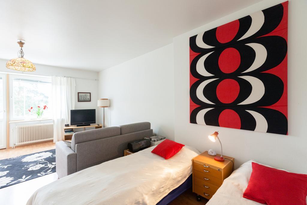 Hotel Nice Studio In Tapiola Espoo Exterior foto